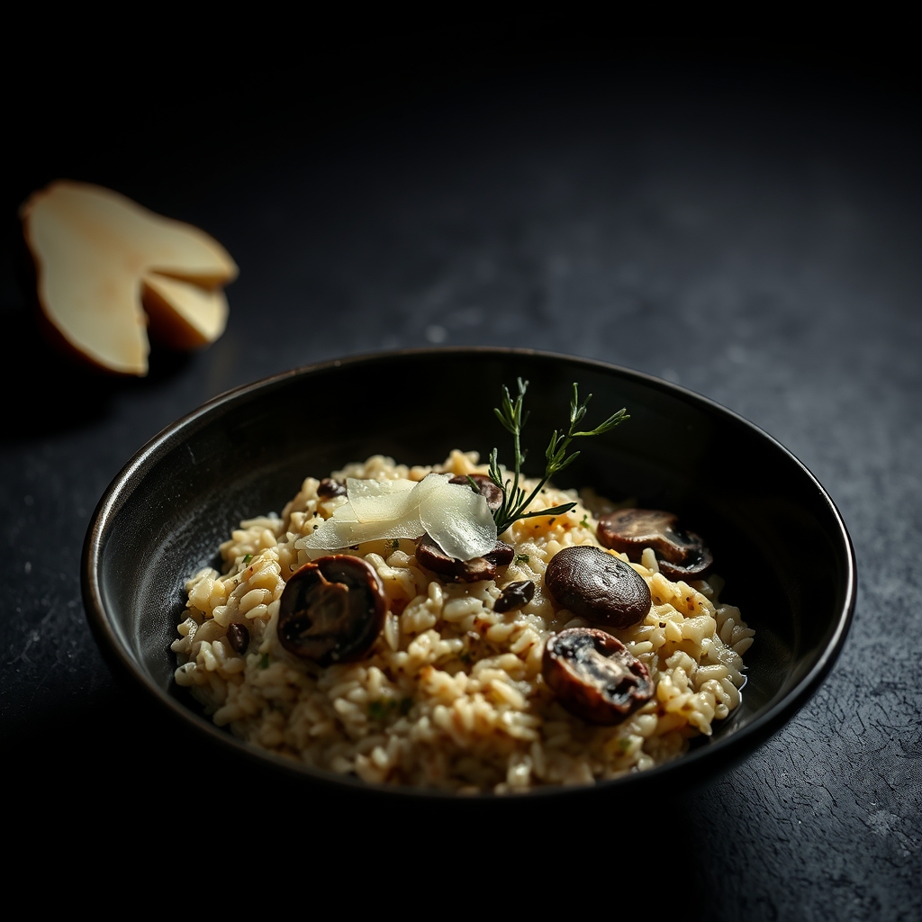 AGA Oven Mushroom Risotto