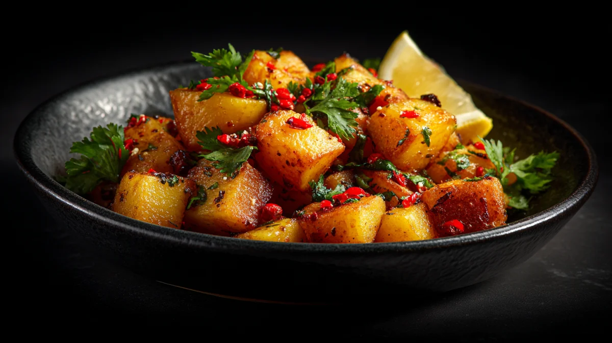 Batata Harra - Lebanese Fire Cubes of Comfort