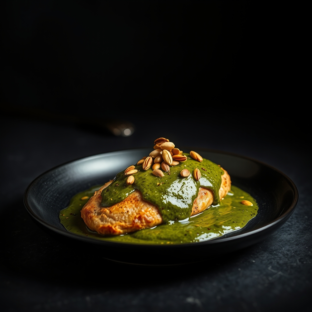 Chicken in Pumpkin Seed Sauce