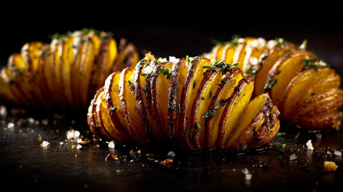 Hasselback Potatoes - Accordion Architecture in Edible Form