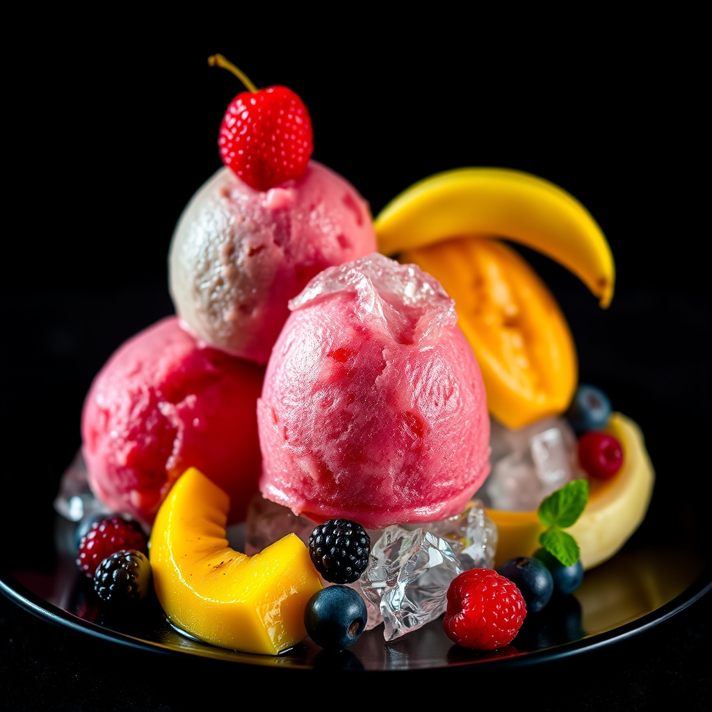 Instant Fruit Sorbet
