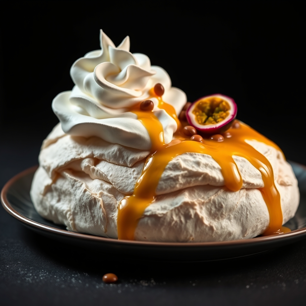 Passion Fruit Pavlova