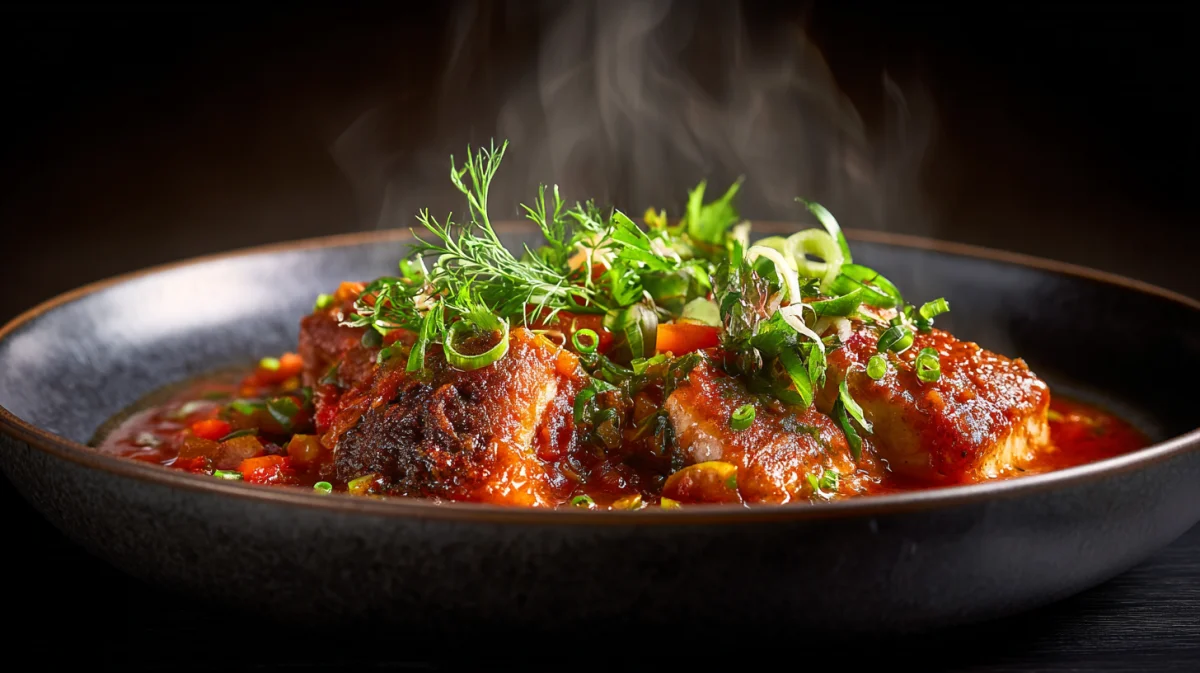 Sea Bass Courtbouillon