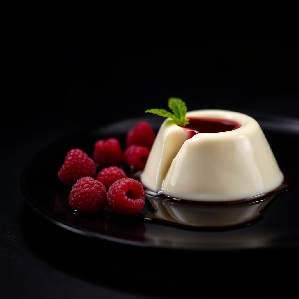 White Chocolate Panna Cotta